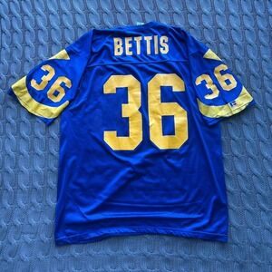 Jerome Bettis Russell Athletic Jersey Size 52 Vintage 90s LA Rams